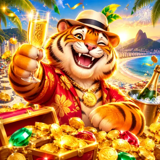 Tela principal do jogo Fortune Tiger com símbolos de tigre dourado nas três rodas
