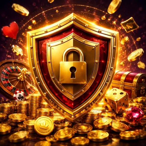 Selos de licenciamento, criptografia SSL e verificação de idade exibidos no rodapé de plataformas